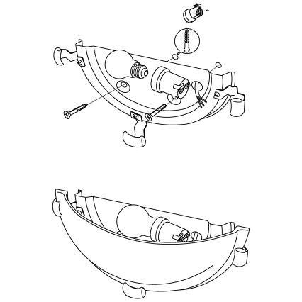 Eglo - sienas gaismeklis 1xE27/60W/230V ar alabastara stiklu