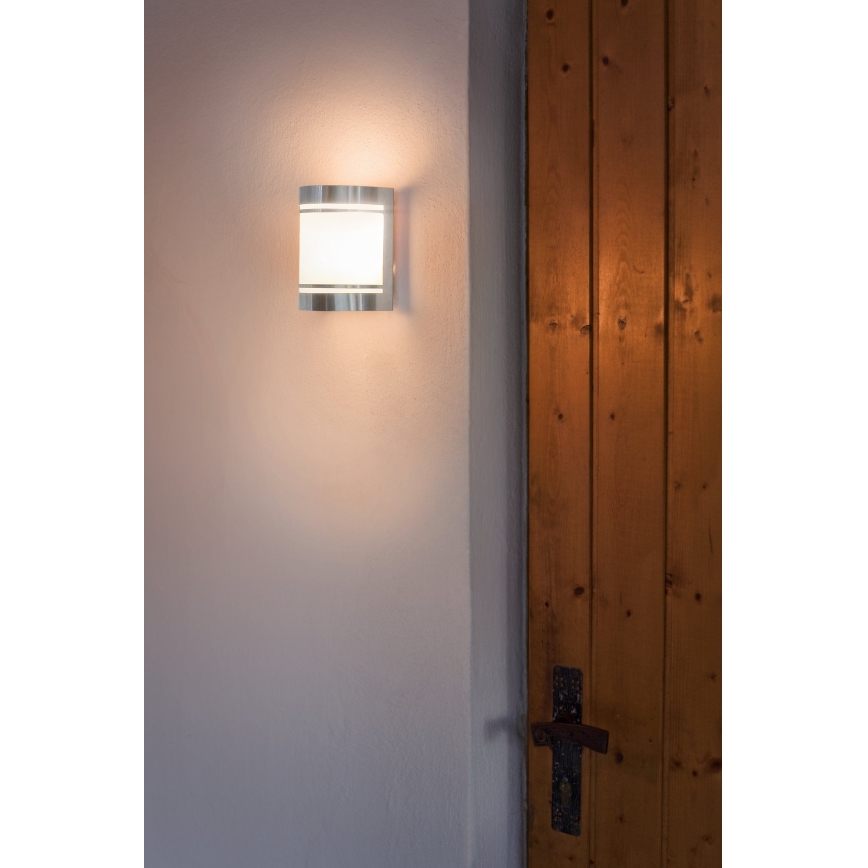 Eglo 74009 - Āra sienas lampa ROSADA 1xE27/40W/230V IP44