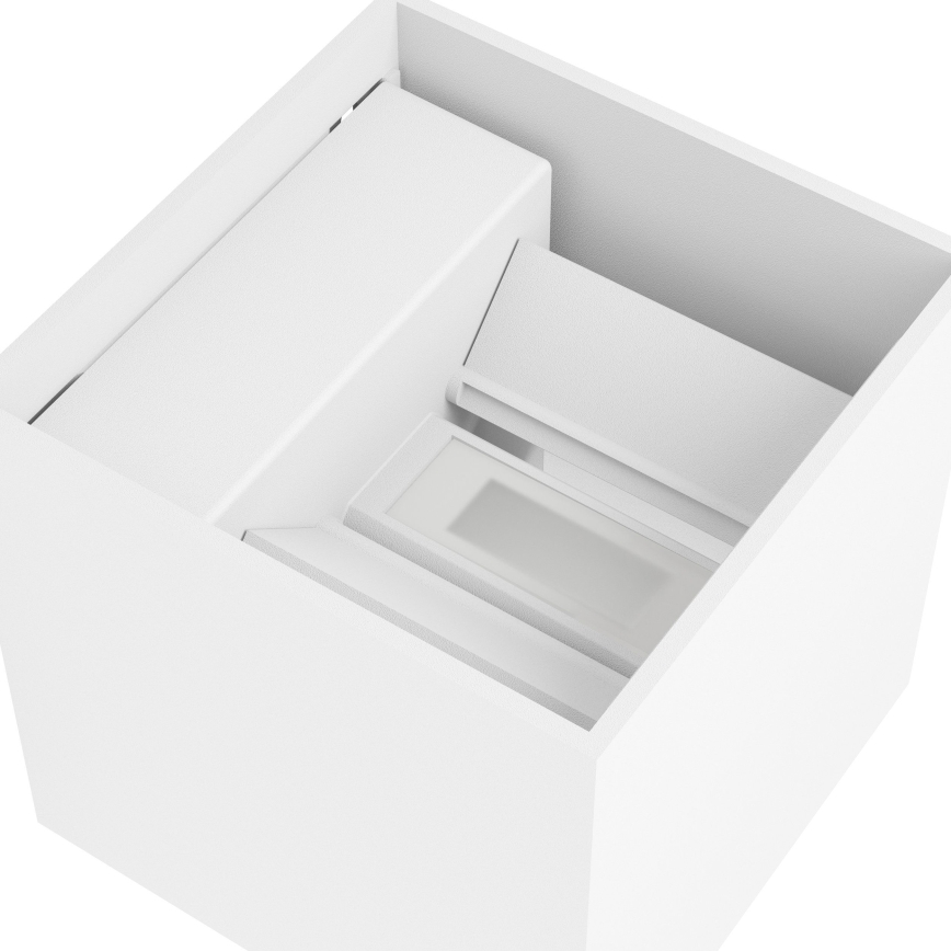 Eglo - aptumšojams uzlādējams LED āra sienas gaismeklis ar kustības un sumraka sensoru LED/2,2W/5V IP44 balts