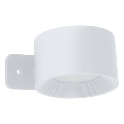 Eglo - uzlādējamā skārienjūtīgā sienas lampa ar regulējamu spilgtumu LED/5W/5V 2700/4000/6500K 2000 mAh balta
