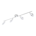 Eglo 75242 - LED virziena gaismeklis ODERZO 3xLED/3,8W/230V spīdīgs hroms