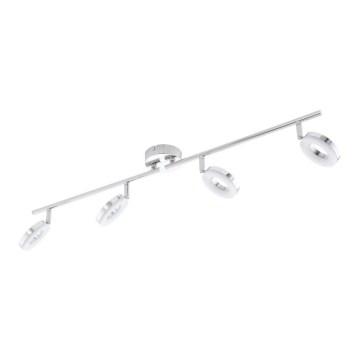 Eglo 75242 - LED virziena gaismeklis ODERZO 3xLED/3,8W/230V spīdīgs hroms