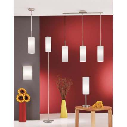 Eglo 75251 - LED RGB Aptumšojama lustra ar auklu ELLUNO-C E27/7,5W/230V + tālvadības pults