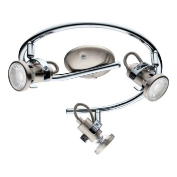 Eglo 75293 - LED virziena gaismeklis TUKON 3xGU10/3W/230V spīdīgs hroms