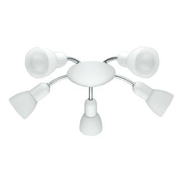 Eglo 75305 - LED virziena gaismeklis DAKAR 5xE14/3,5W/230V balts