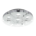 Eglo 75343 - LED dimmējams griestu gaismeklis CABO-SD 7xGU10/5W/230V Ø 46 cm matēts hroms