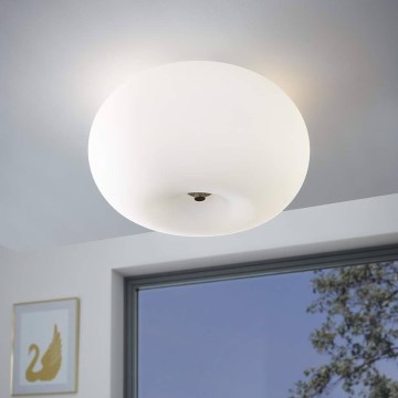 Eglo 75353 - LED RGBW Aptumšojama griestu lampa OPTICA-C 2xE27/7,5W/230V d. 35 cm + tālvadības pults