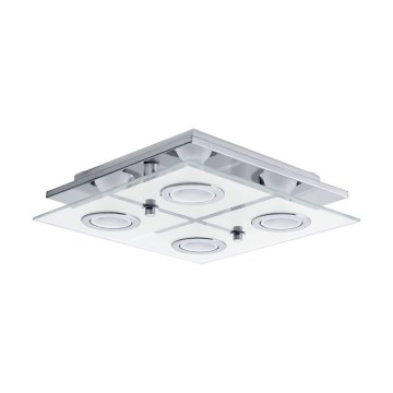 Eglo 75378 - LED RGBW Aptumšojama griestu lampa CABO-C 4xGU10/4W/230V + tālvadības pults