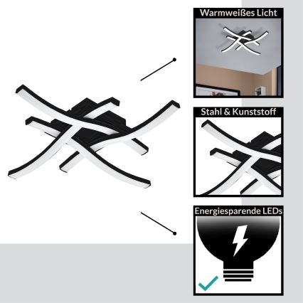 Eglo - LED Virsapmetuma lustra LED/16W/230V