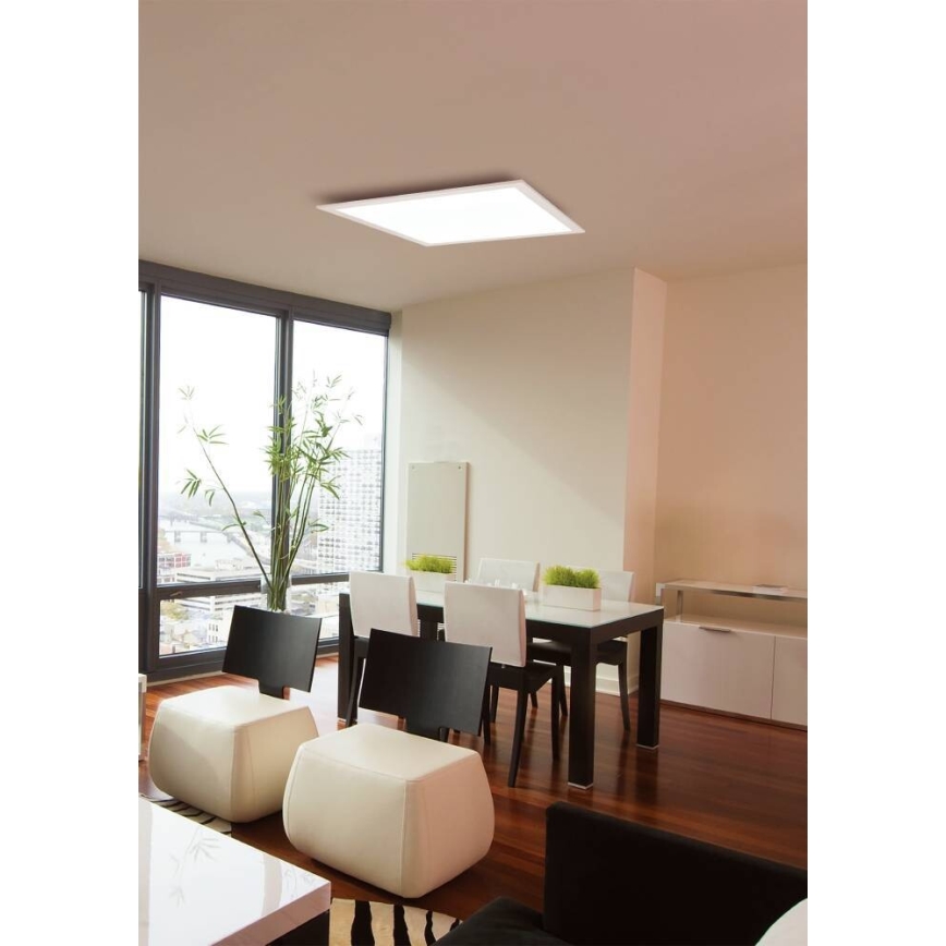 Eglo 75525 - LED RGBW Aptumšojama griestu lampa SALOBRENA LED/12W/230V + tālvadības pults
