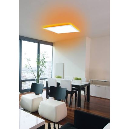 Eglo 75525 - LED RGBW Aptumšojama griestu lampa SALOBRENA LED/12W/230V + tālvadības pults