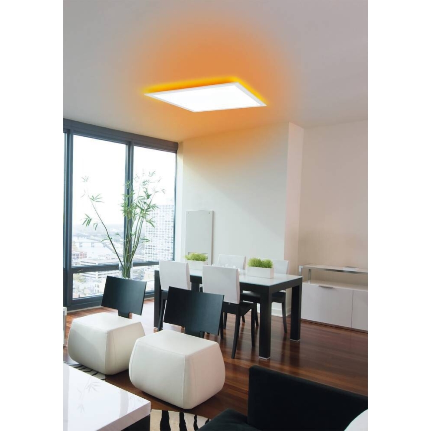 Eglo 75525 - LED RGBW Aptumšojama griestu lampa SALOBRENA LED/12W/230V + tālvadības pults