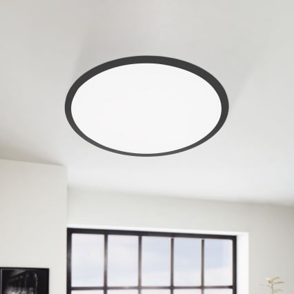 Eglo 75577 - LED Aptumšojama griestu lampa SALOBRENA-TW LED/32,5W/230V d. 60 cm + tālvadības pults