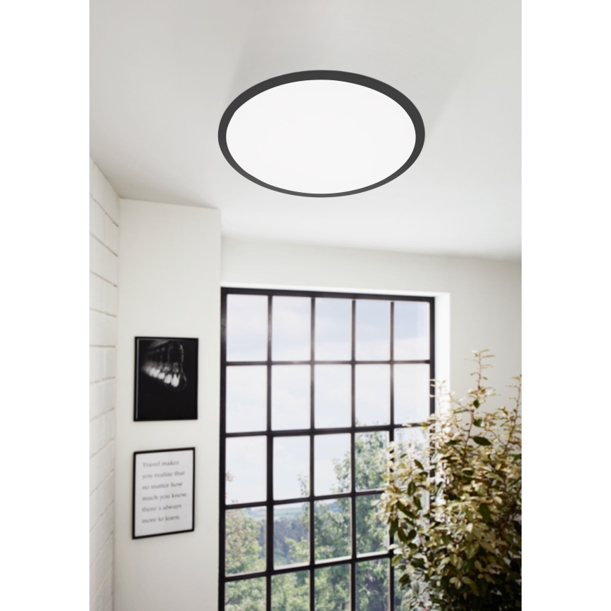 Eglo 75577 - LED Aptumšojama griestu lampa SALOBRENA-TW LED/32,5W/230V d. 60 cm + tālvadības pults