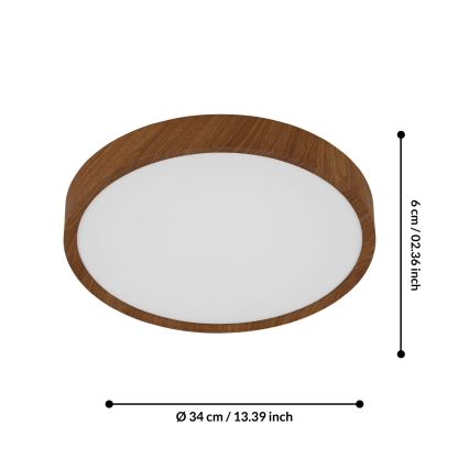 Eglo - LED Griestu lampa LED/14,6W/230V