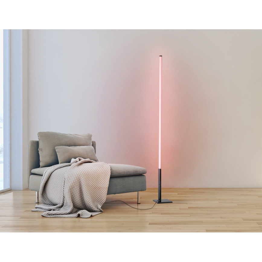 Eglo - LED RGB Aptumšojama grīdas stāvlampa LED/13,5W/230V 2700-6500K + tālvadības pults