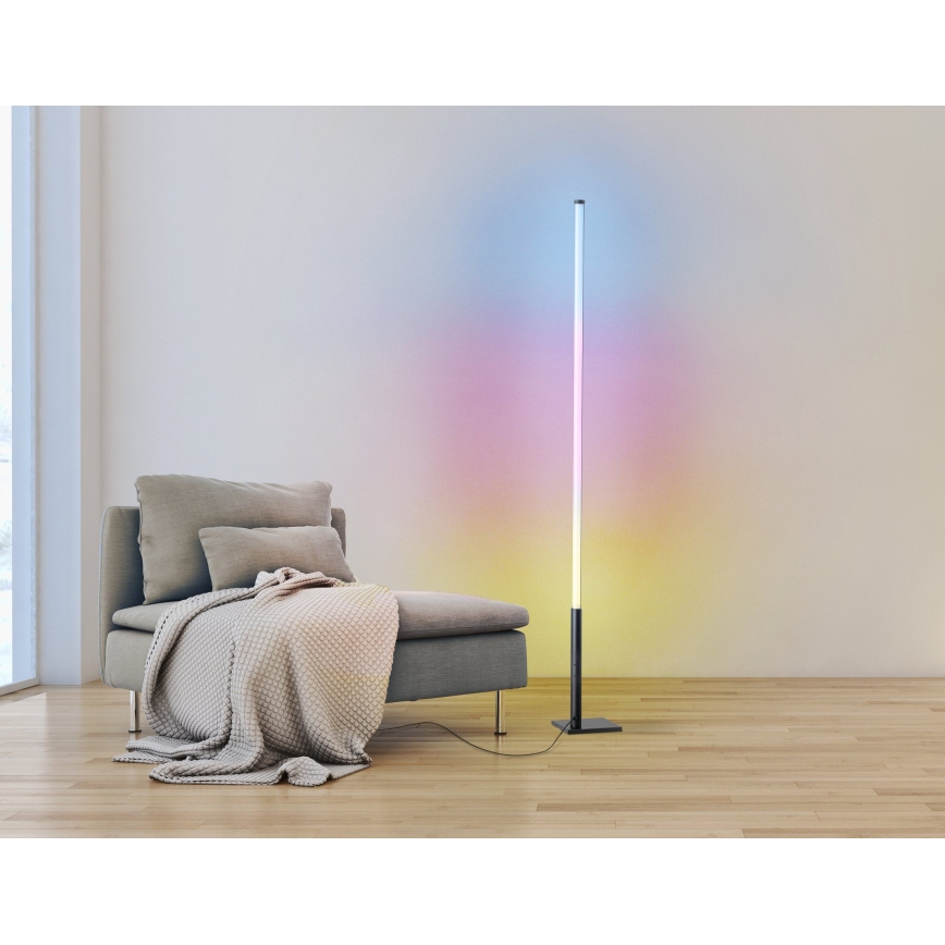 Eglo - LED RGB Aptumšojama grīdas stāvlampa LED/13,5W/230V 2700-6500K + tālvadības pults