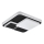 Eglo 75667 - LED Griestu lampa LEPRESO LED/19,5W/230V melna