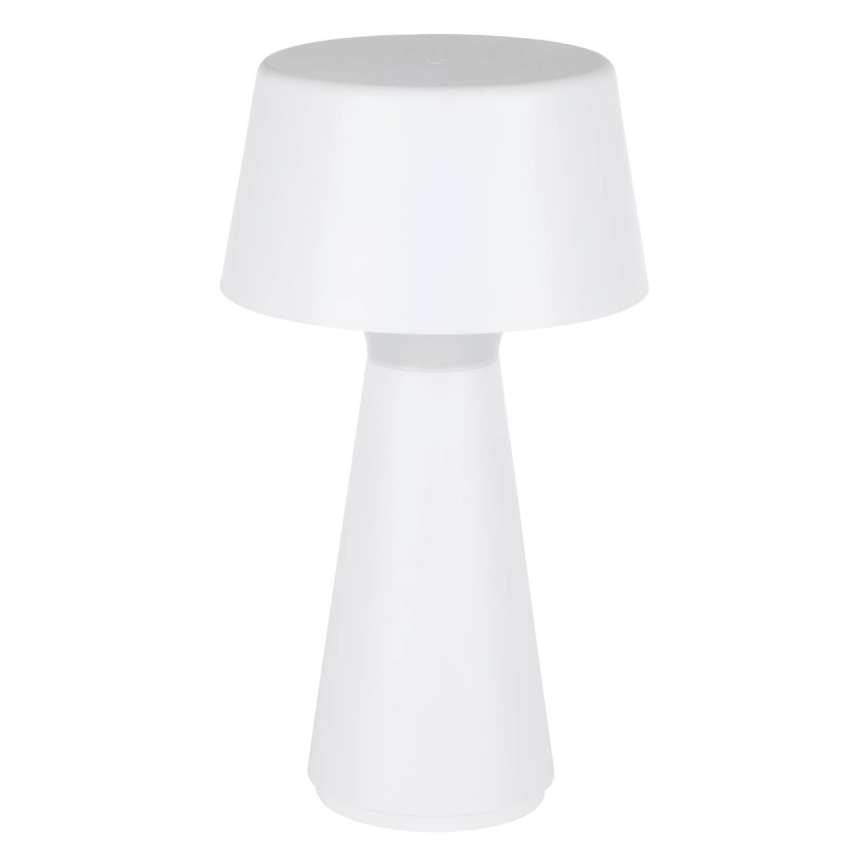 Eglo - dimējama LED āra uzlādējama galda lampa LED/3W/5V 2200/3000/4000K 2000 mAh IP44 balta