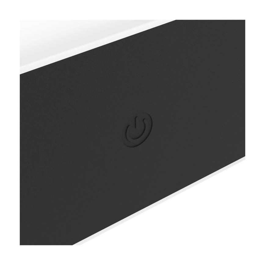 Eglo - LED regulējama uzlādējama skārienvadāma āra sienas lampa LED/5W/5V 2000 mAh 3000/4000/6500K IP44 melna