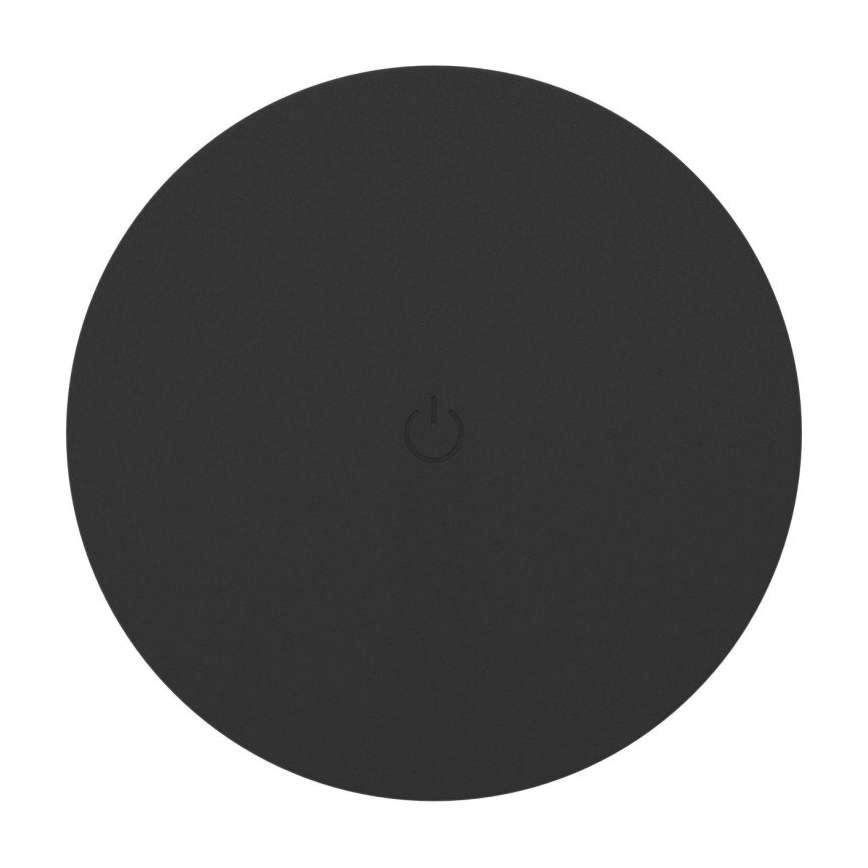 Eglo - LED ar regulējamu spilgtumu, uzlādējams, ar skārienvadību āra sienas gaismeklis LED/5W/5V 2000 mAh 3000/4000/6500K IP44 melns