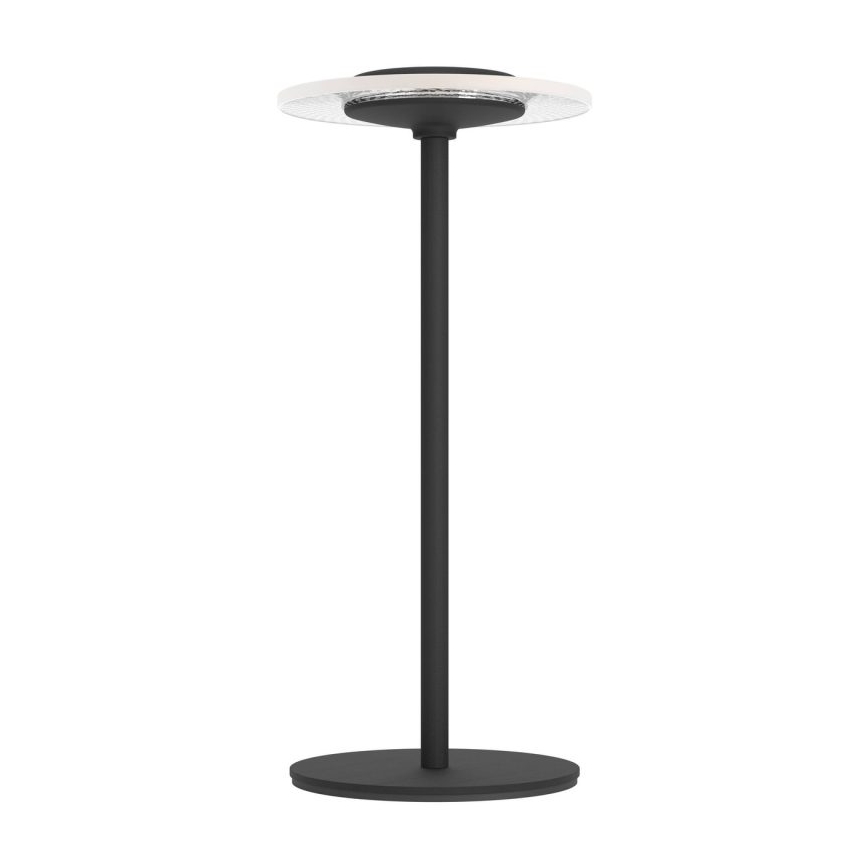 Eglo - LED RGBW regulējama, uzlādējama pieskārienjūtīga galda lampa LED/5V 2000 mAh melna