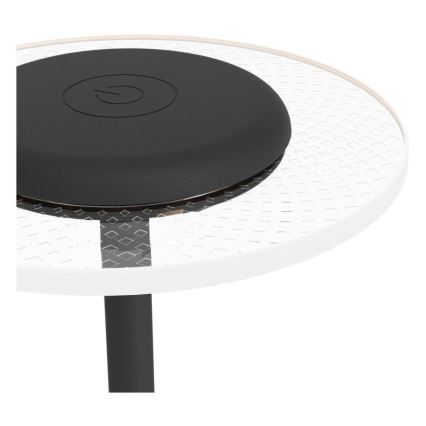 Eglo - LED RGBW regulējama, uzlādējama pieskārienjūtīga galda lampa LED/5V 2000 mAh melna