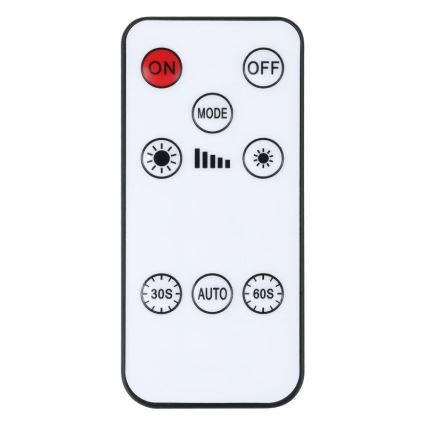 Eglo - LED RGBW regulējams uzlādējams sienas gaismeklis ar kustības un krēslas sensoru, LED/5V, 2000 mAh, balts + tālvadības pults