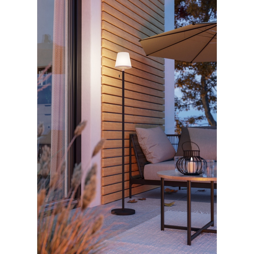 Eglo - LED RGBW regulējama uzlādējamā āra grīdas lampa LED/2,2W/3,7V 3000K 2200 mAh IP54
