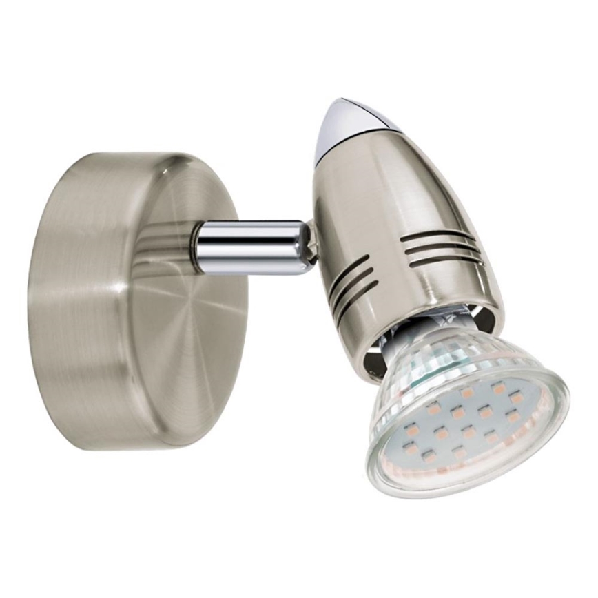 Eglo 78022 - LED Starmetis MAGNUM 1xGU10/3W/230V matēts hroms
