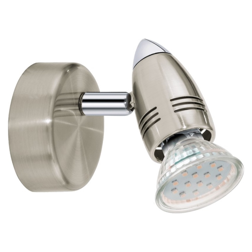 Eglo 78022 - LED Starmetis MAGNUM 1xGU10/3W/230V matēts hroms