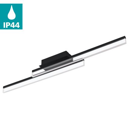 Eglo 780433 - LED vannas istabas griestu gaismeklis YANGUAS 2xLED/11W/230V 3000K IP44 melna