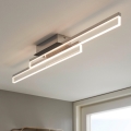 Eglo 780433 - LED Vannas istabas griestu lampa YANGUAS 2xLED/11W/230V 3000K IP44 matēts hroms