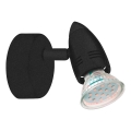 Eglo 780443 - LED Sienas starmetis SABADELL 1xGU10/2,8W/230V 3000K melna