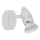 Eglo 780447 - LED Sienas starmetis SABADELL 1xGU10/2,8W/230V 3000K balta