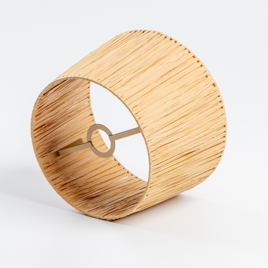 Universāls abažūrs KERIA, Ø 30 cm, rafija