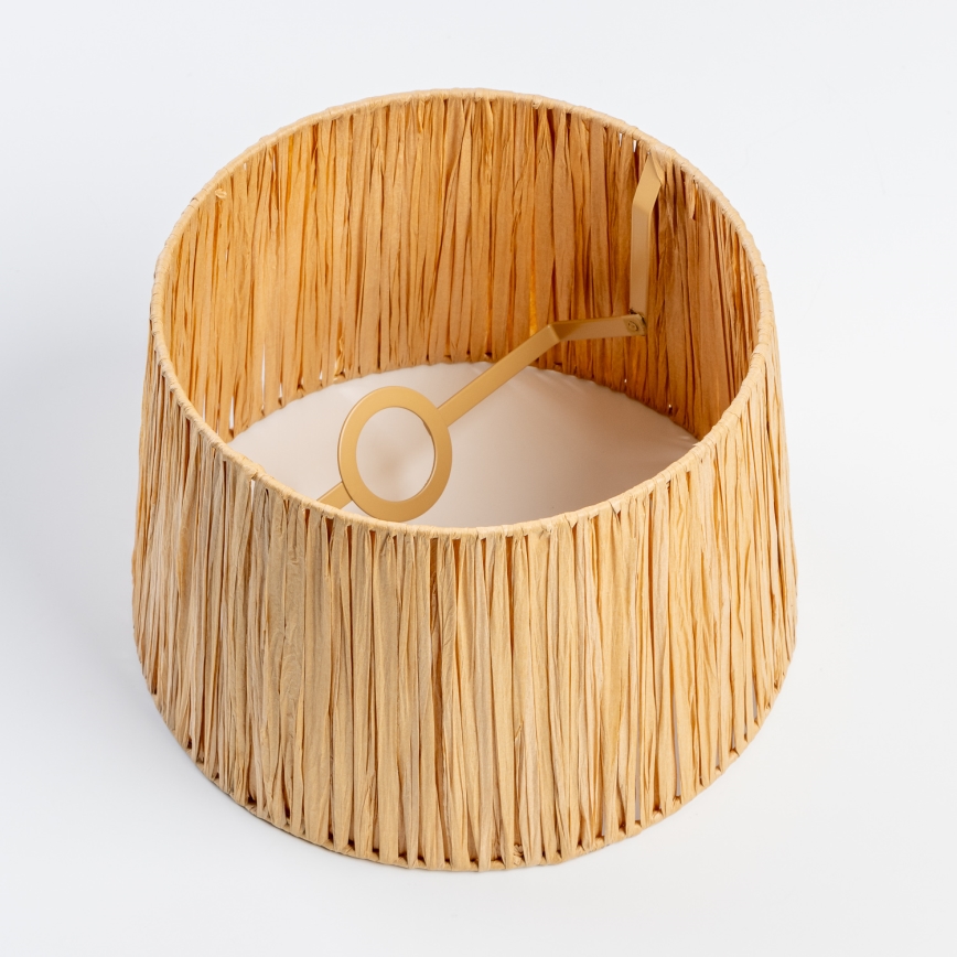 Universāls abažūrs KERIA, Ø 30 cm, rafija