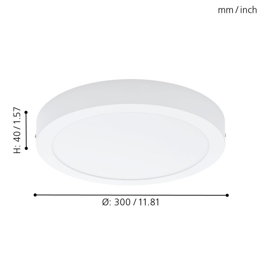 Eglo 78203 - LED Griestu lampa FUEVA LED/22W/230V