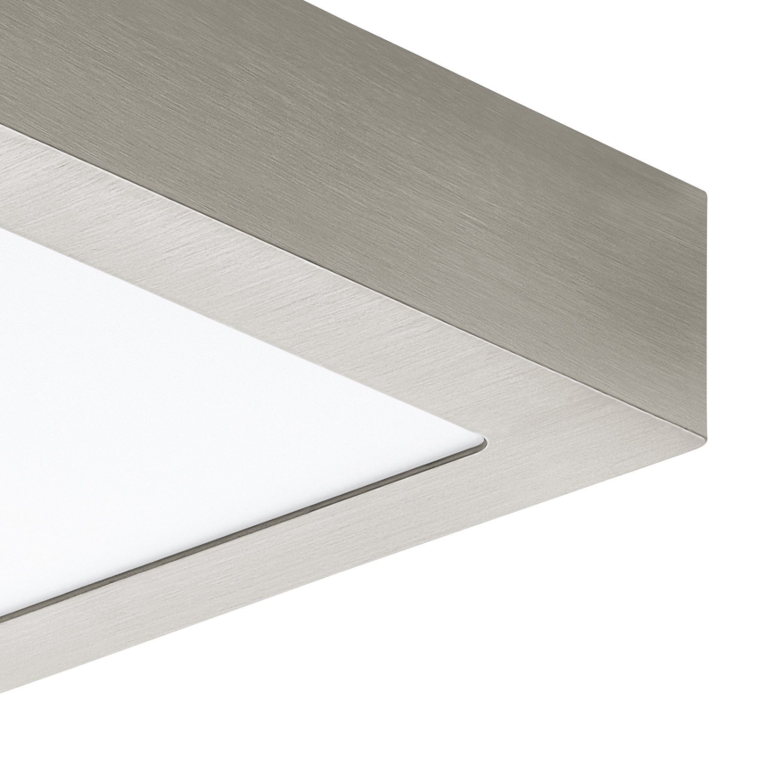 Eglo 78215 - LED griestu lampa FUEVA LED/10,9W/230V 17x17 cm matēts hroms