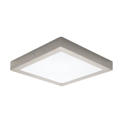 Eglo 78218 - LED griestu lampa FUEVA LED/22W/230V 30x30 cm matēts hroms