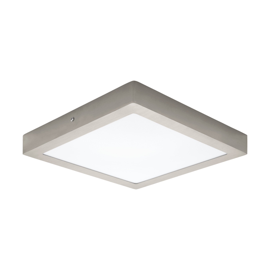 Eglo 78218 - LED griestu lampa FUEVA LED/22W/230V 30x30 cm matēts hroms