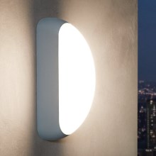 Eglo 78605 - LED Āra sienas lampa BERSON LED/5W/230V IP44 pelēka