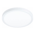 Eglo 78669 - LED griestu gaismeklis FUEVA LED/20,5W/230V Ø 28,5 cm balts