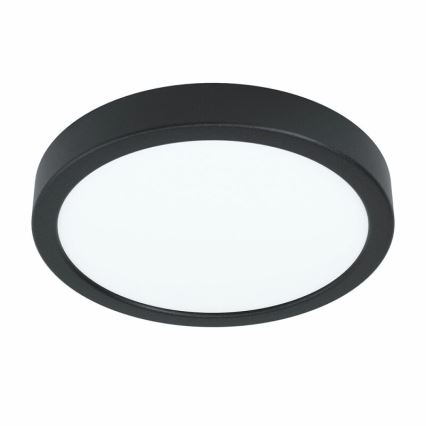 Eglo 78676 - LED griestu gaismeklis FUEVA LED/17W/230V Ø 21 cm melns
