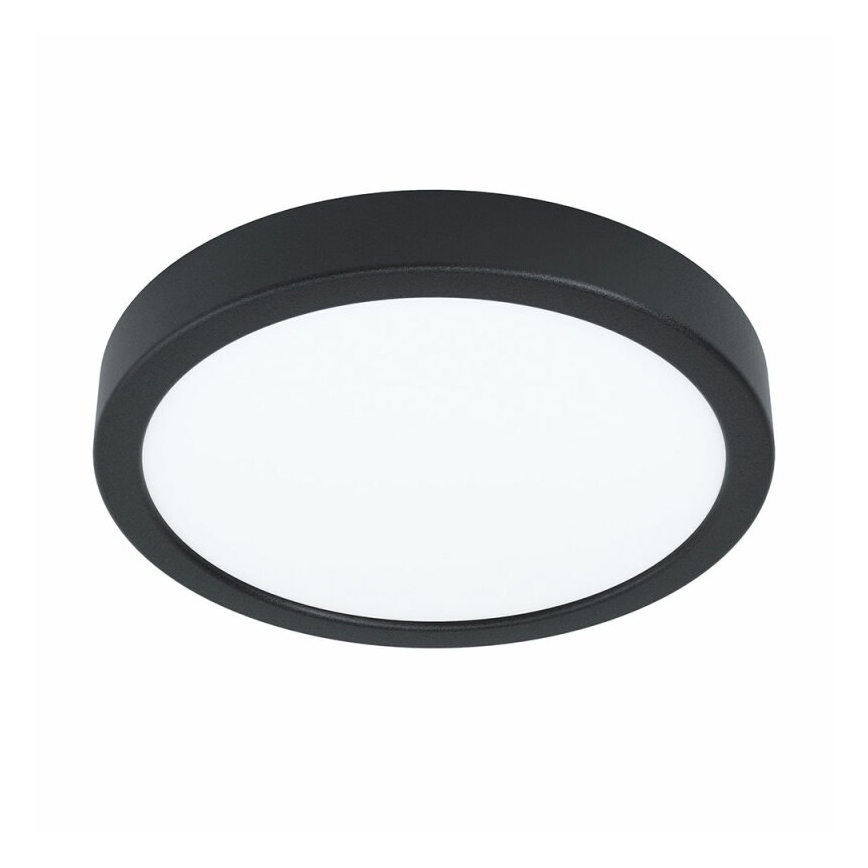 Eglo 78676 - LED griestu gaismeklis FUEVA LED/17W/230V Ø 21 cm melns