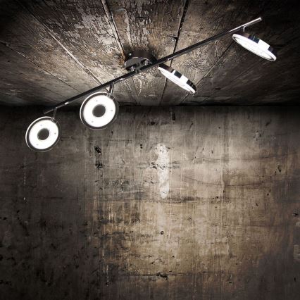 Eglo 78684 - LED spotgaismeklis DORNES 4xLED/4,5W/230V glancēts hroms