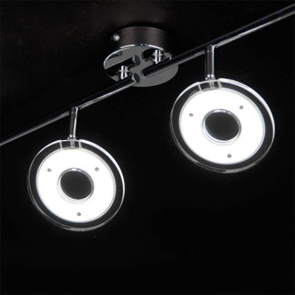 Eglo 78684 - LED spotgaismeklis DORNES 4xLED/4,5W/230V glancēts hroms