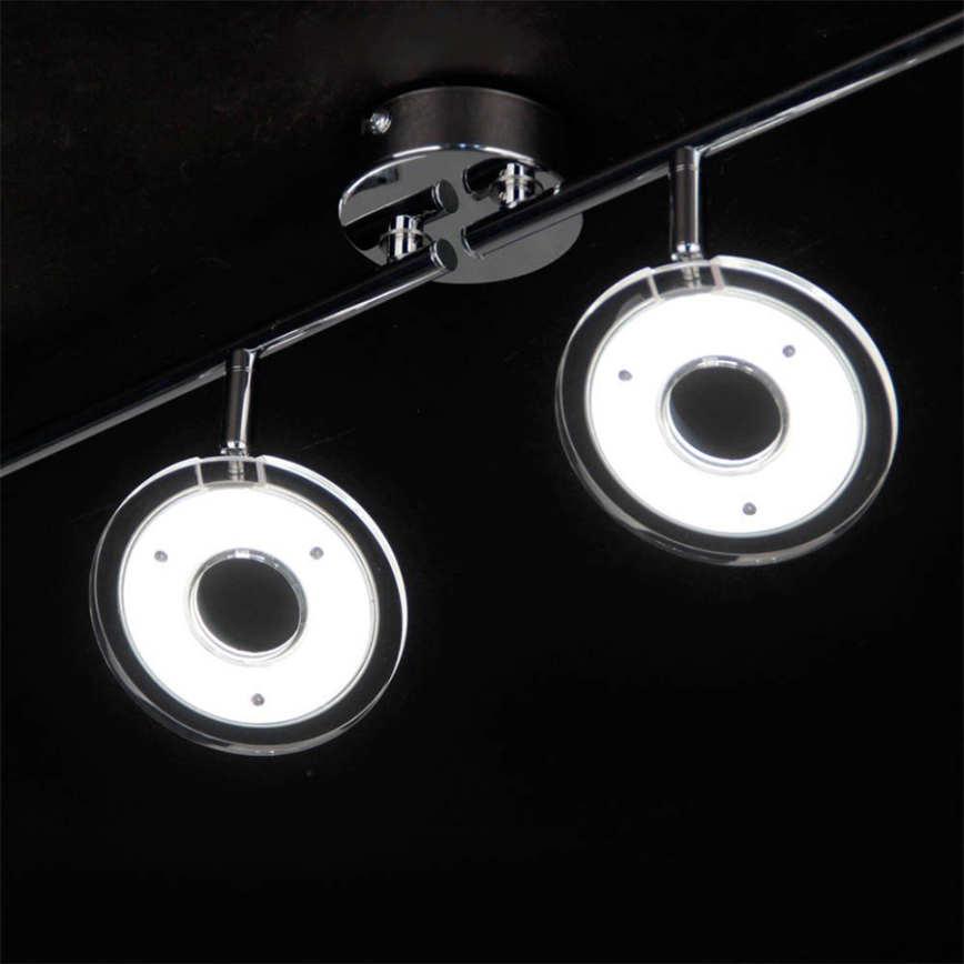 Eglo 78684 - LED spotgaismeklis DORNES 4xLED/4,5W/230V glancēts hroms