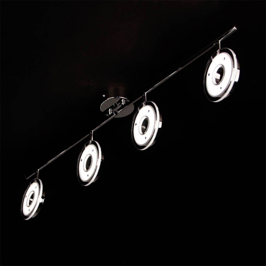 Eglo 78684 - LED spotgaismeklis DORNES 4xLED/4,5W/230V glancēts hroms