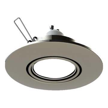 Eglo 78707 - Iegremdējama lampa PENETO 1xGU10/50W/230V matēts hroms